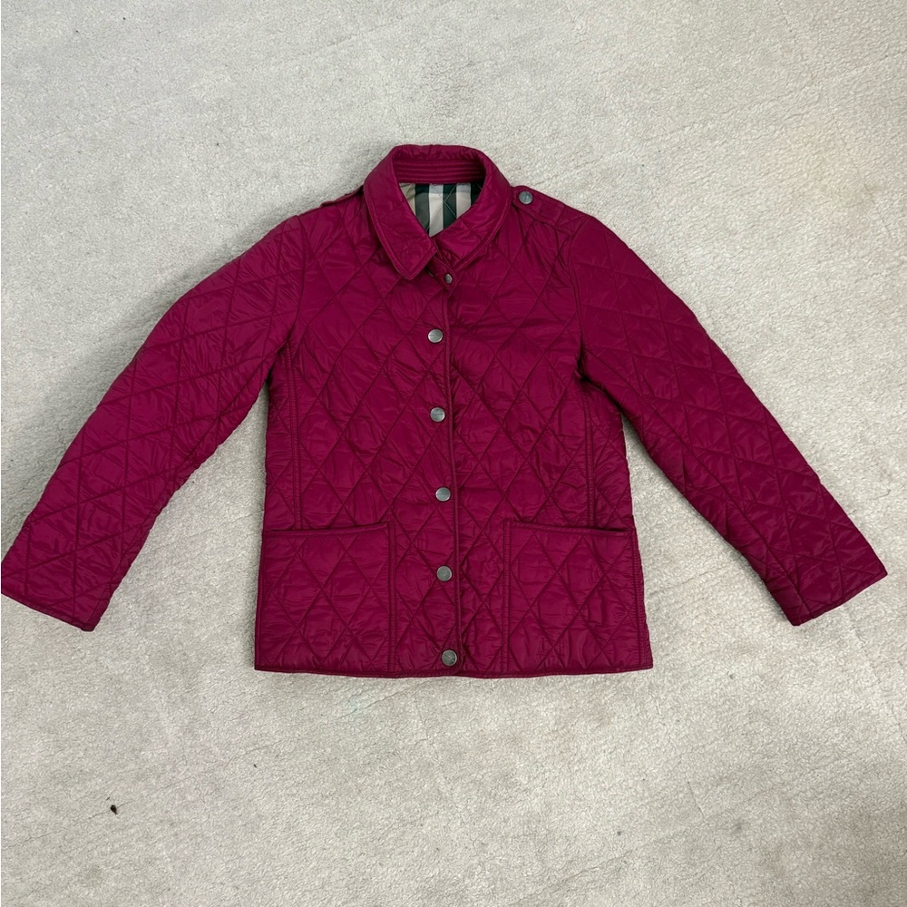 Burberry Girls Quilted Jacket size 8y